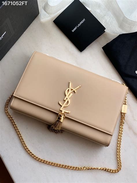 second hand ysl chain bag|YSL shoulder bag beige.